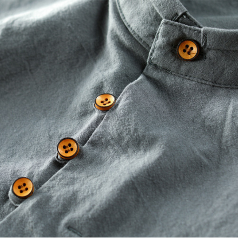 Hokkaido Japanese Linen Shirt