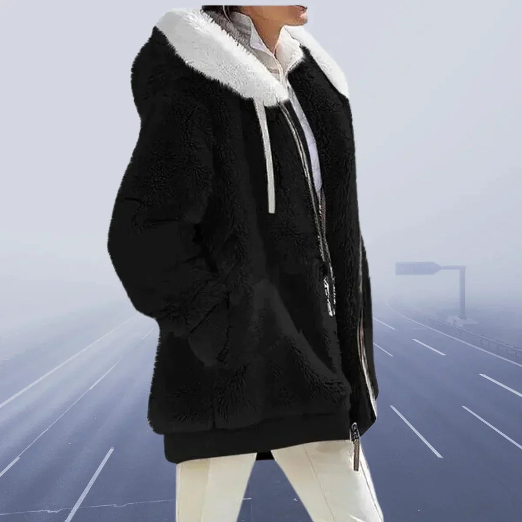 Alessandra Women's Hooded Jacket - Stylish & Comfortable Outerwear for All Seasons