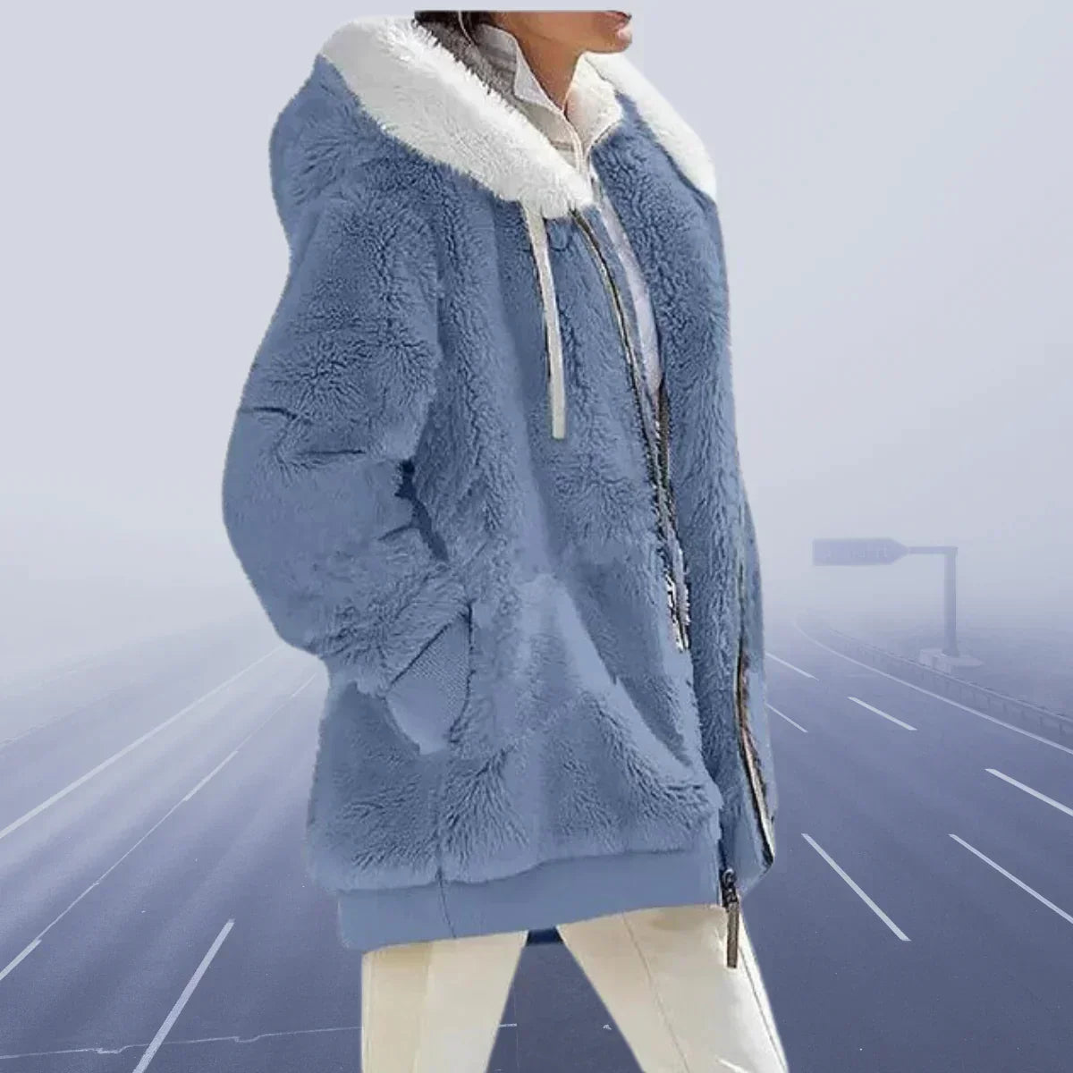 Alessandra Women's Hooded Jacket - Stylish & Comfortable Outerwear for All Seasons