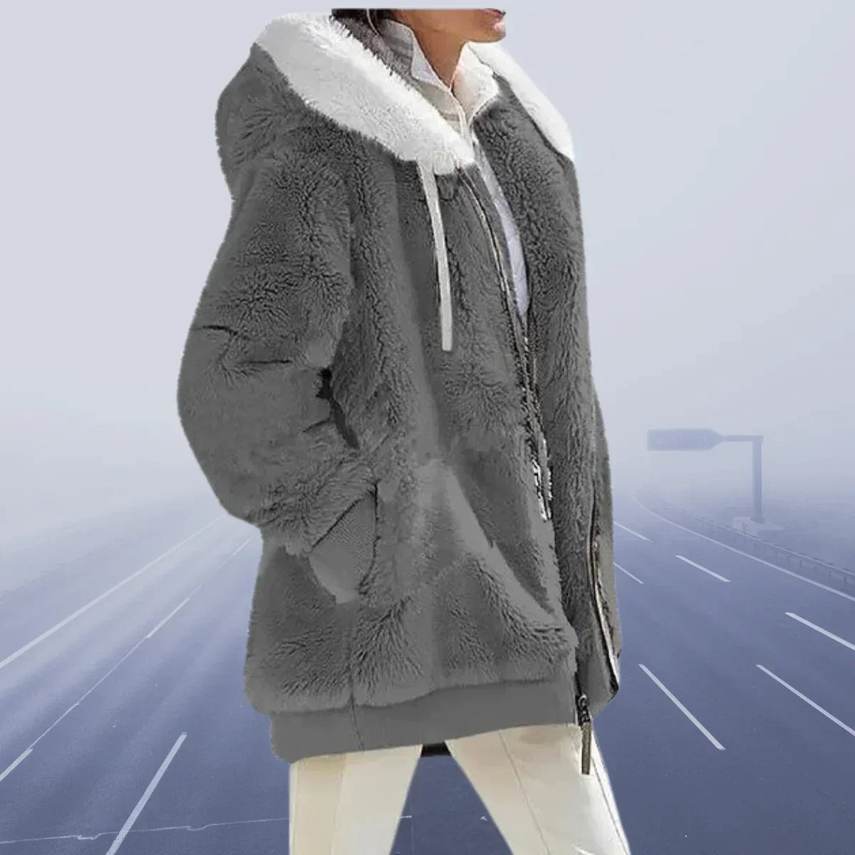 Alessandra Women's Hooded Jacket - Stylish & Comfortable Outerwear for All Seasons