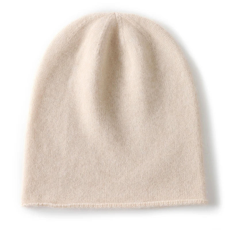 Chic Women's Cashmere Blend Slouch Beanie: Soft, Warm, Fashionable Winter Hat