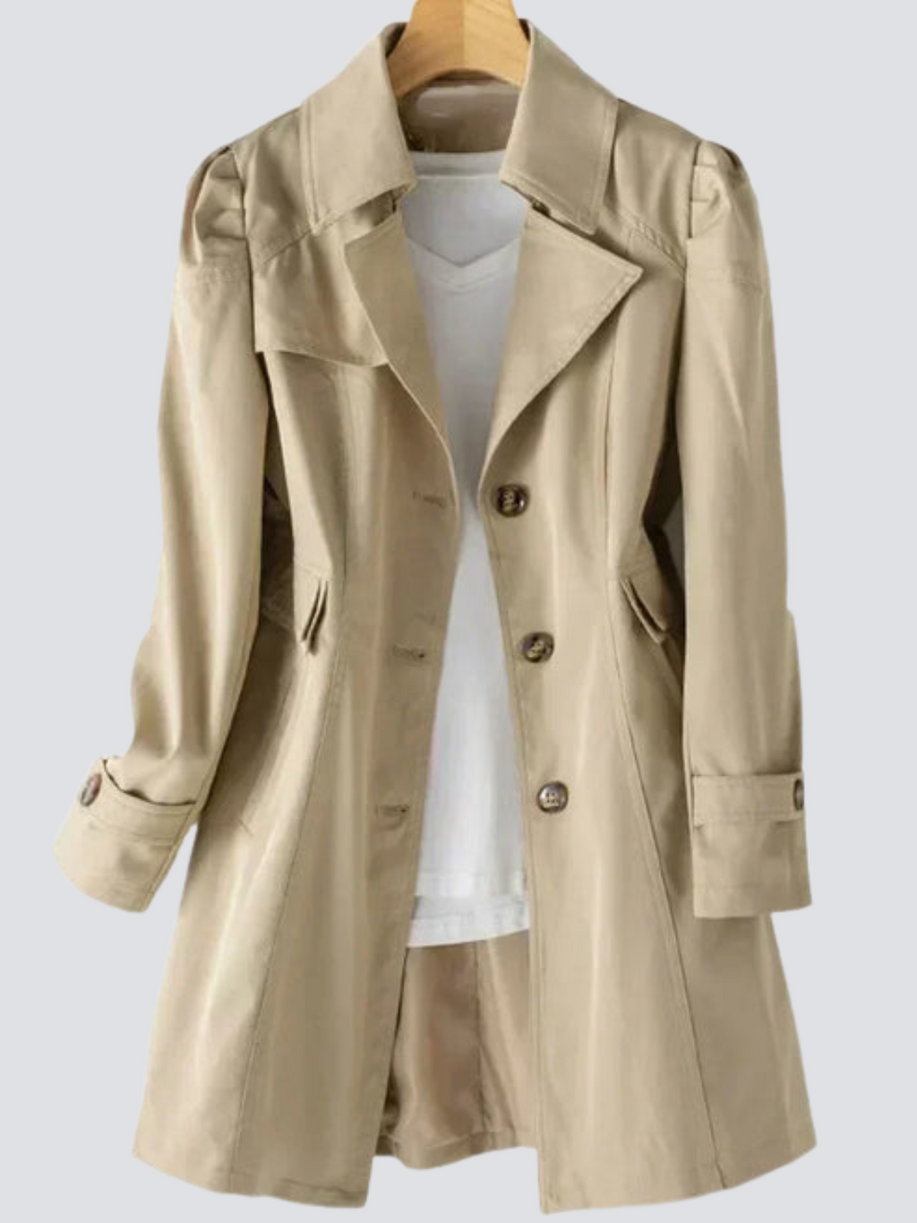 Elegant Women's Trench Coat - Stylish Outerwear for Every Occasion