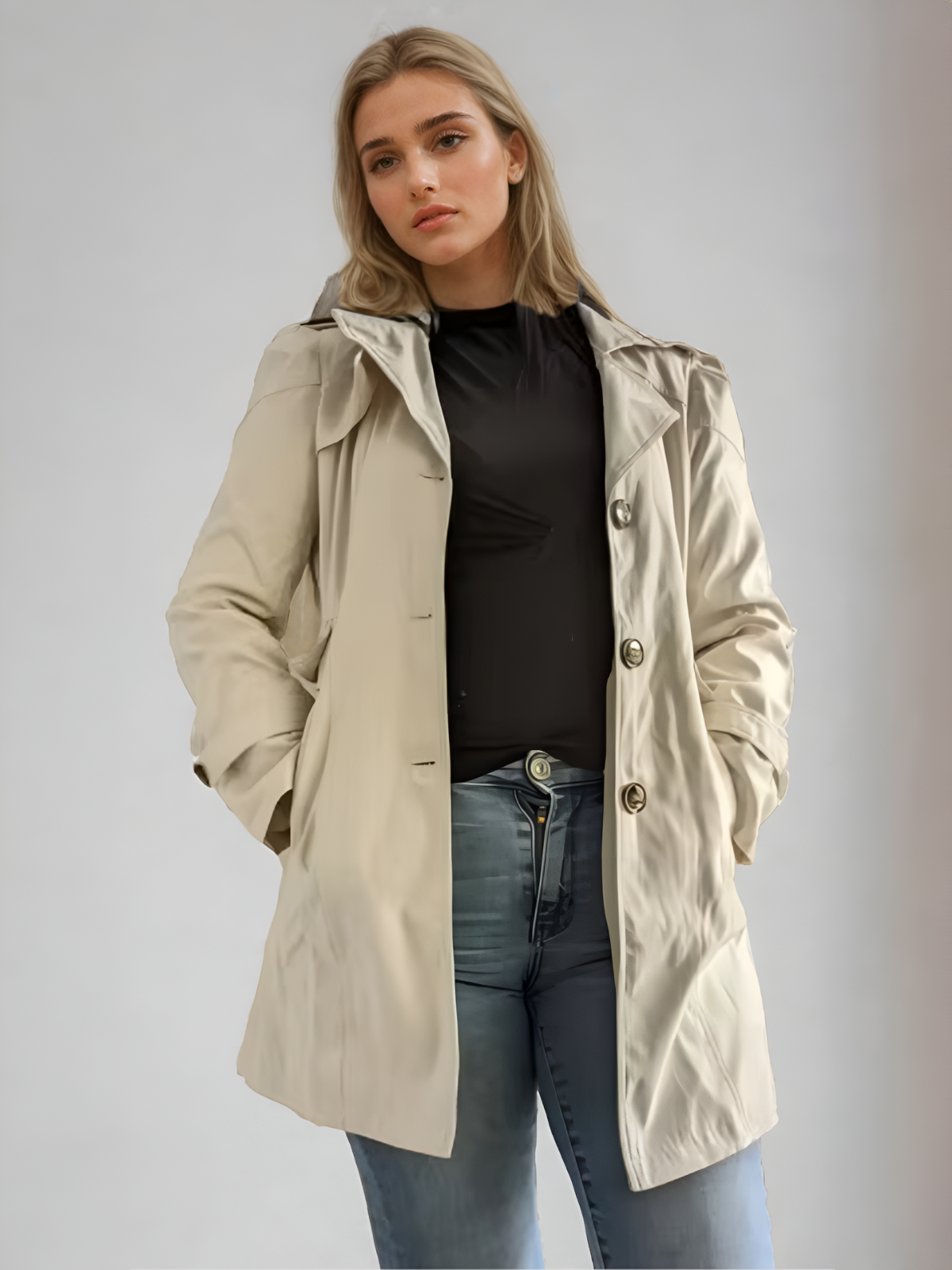 Elegant Women's Trench Coat - Stylish Outerwear for Every Occasion