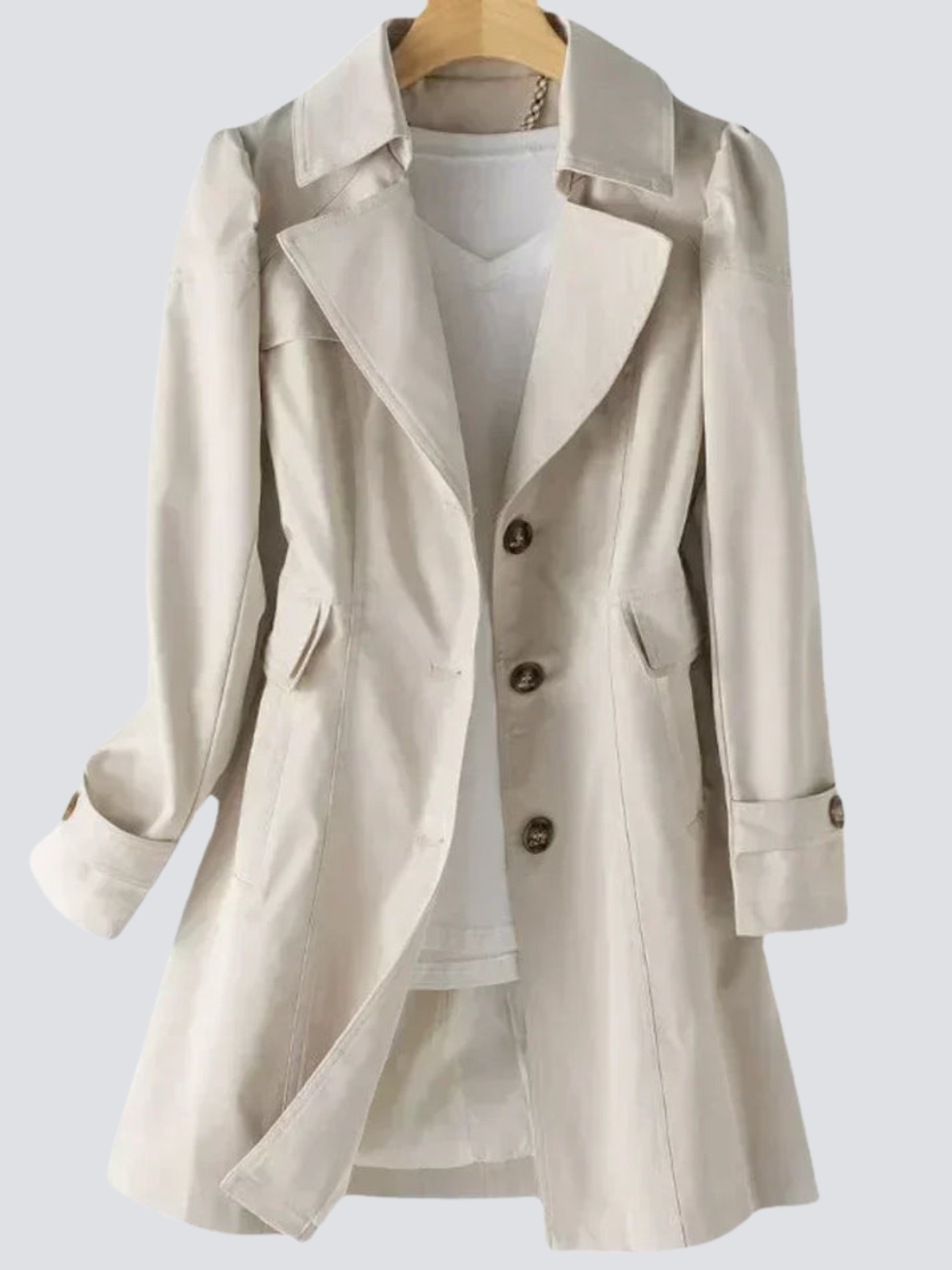 Elegant Women's Trench Coat - Stylish Outerwear for Every Occasion