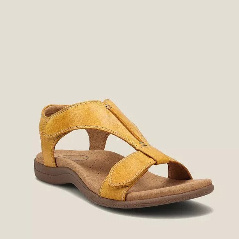 Women's Ergonomic Ortho Sandals with Cushioned Footbed & Adjustable Straps - Comfortable Open Toe Design for All-Day Support