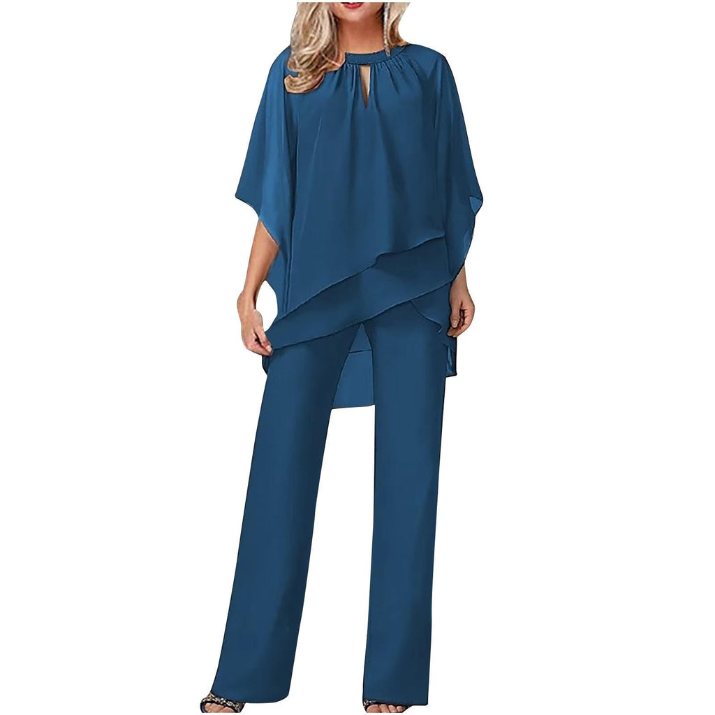 Chiffon Pantsuit Set