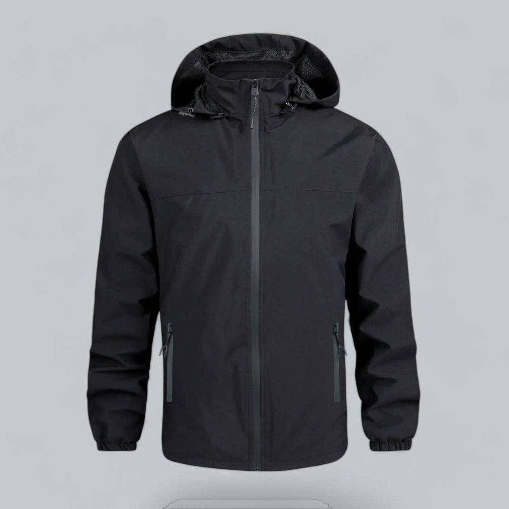 Men's Waterproof & Windproof Outdoor Jacket - Lightweight, Breathable, & Durable Weather Protection