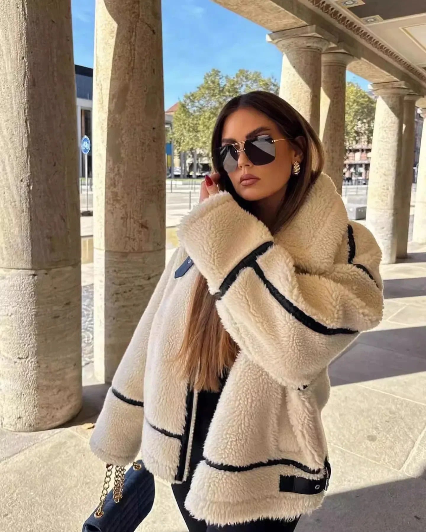 Ella Women's Oversized Jacket - Stylish & Comfortable Outerwear for Every Season