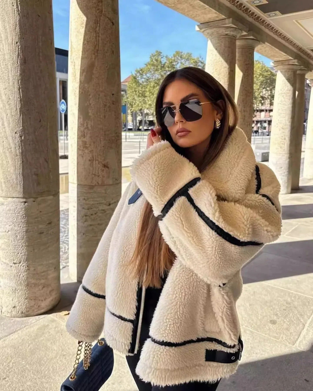 Ella Women's Oversized Jacket - Stylish & Comfortable Outerwear for Every Season