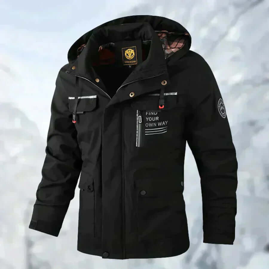 Men's Waterproof  Jacket - Lightweight, Insulated, and Breathable Winter Coat