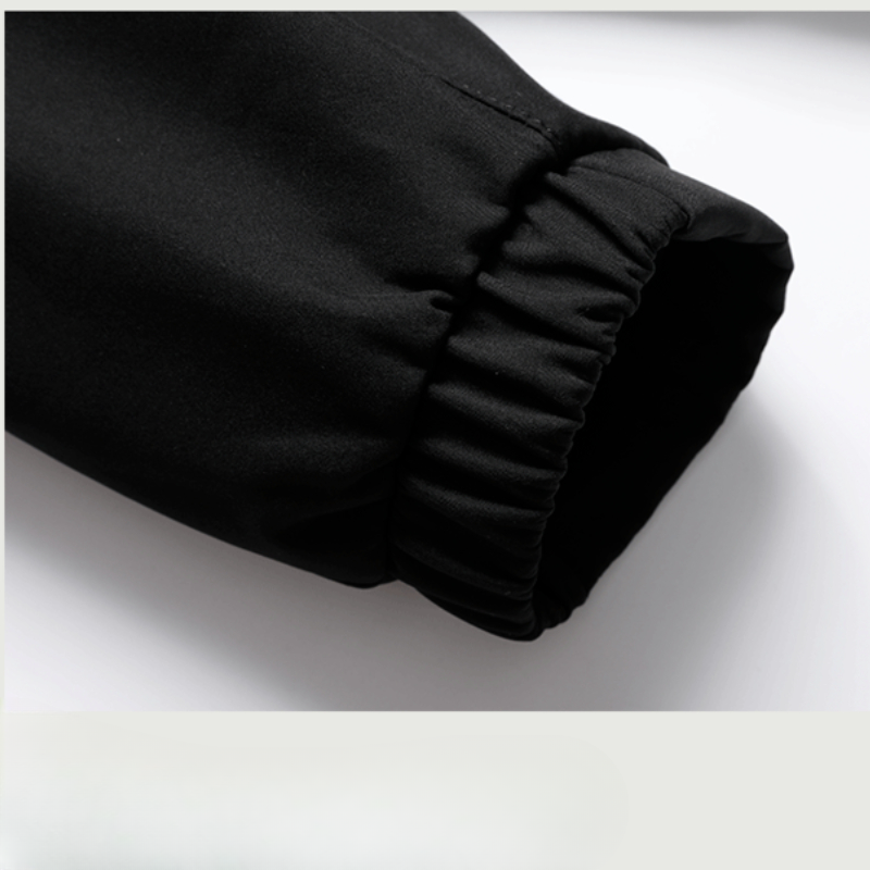 Graham Men's Stylish Windproof Stand-Collar Jacket - Business Casual Autumn Winter Coat