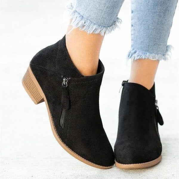 Comfort Arch Support Heel Boots
