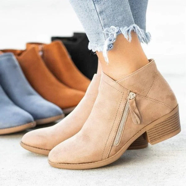 Comfort Arch Support Heel Boots