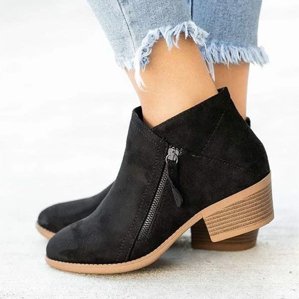 Comfort Arch Support Heel Boots