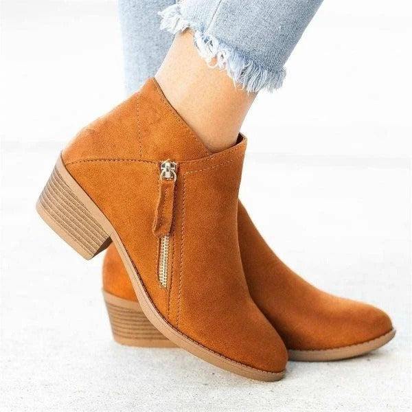 Comfort Arch Support Heel Boots