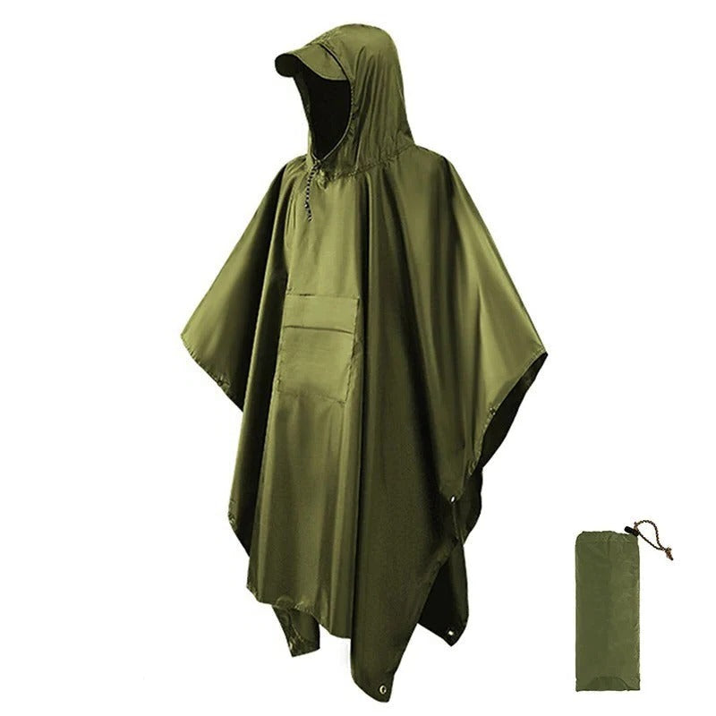 Alder Waterproof Poncho Jacket