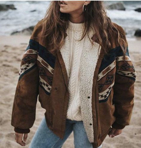 Katarina Boho Winter Jacket | Stylish & Cozy Women's Outerwear for Cold Weather