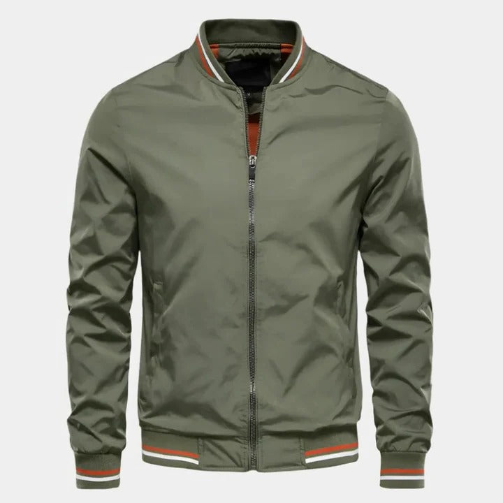 Lightweight Men's Bomber Jacket for Everyday Wear - Stylish, Comfortable, Versatile