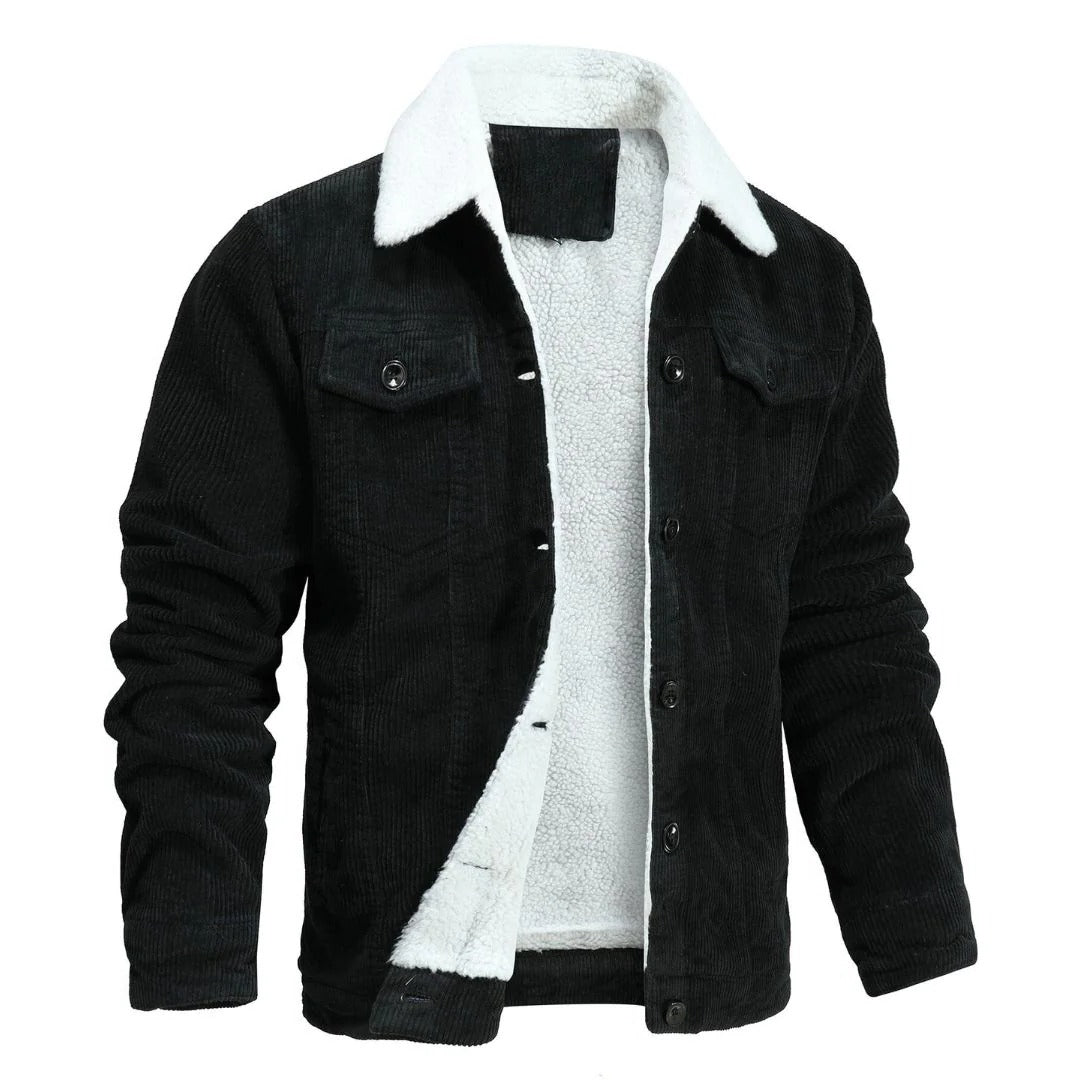 Ironclad Ridge Men's Sherpa Lined Bomber Jacket: Warm, Stylish, Durable, Multi-Pocket