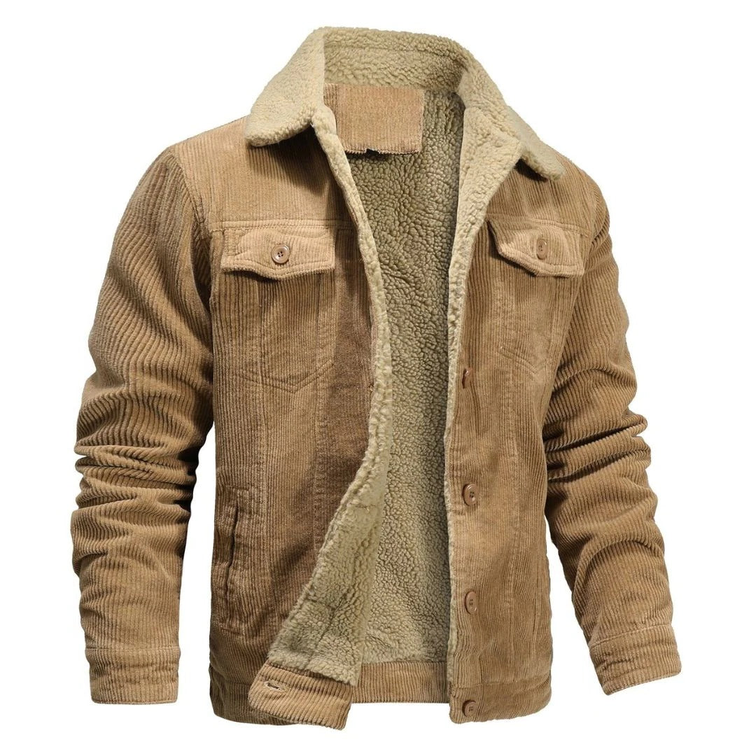 Ironclad Ridge Men's Sherpa Lined Bomber Jacket: Warm, Stylish, Durable, Multi-Pocket