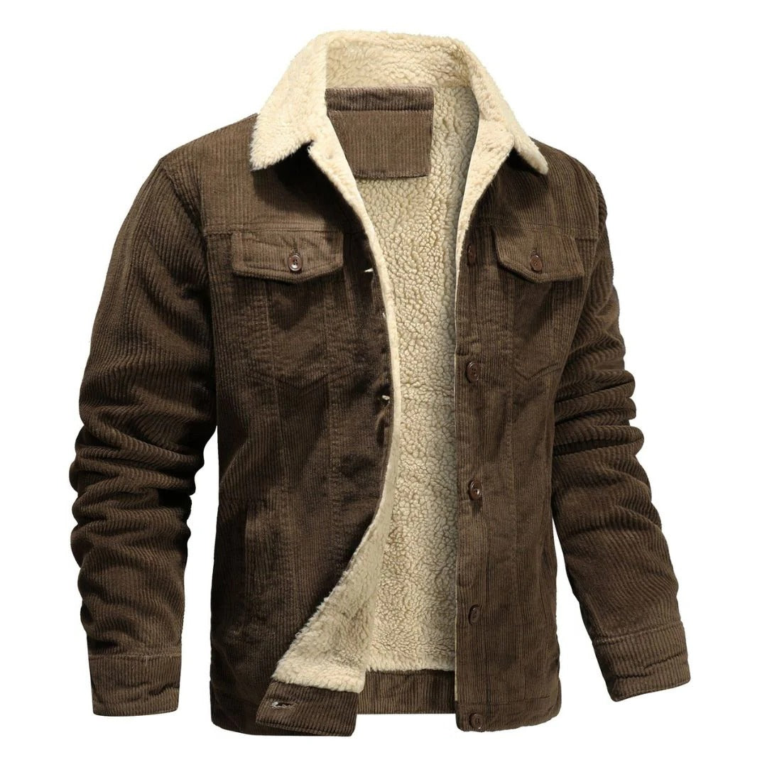 Ironclad Ridge Men's Sherpa Lined Bomber Jacket: Warm, Stylish, Durable, Multi-Pocket