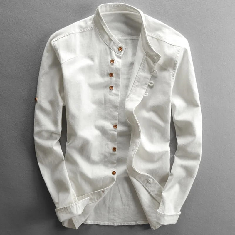 Hokkaido Japanese Linen Shirt