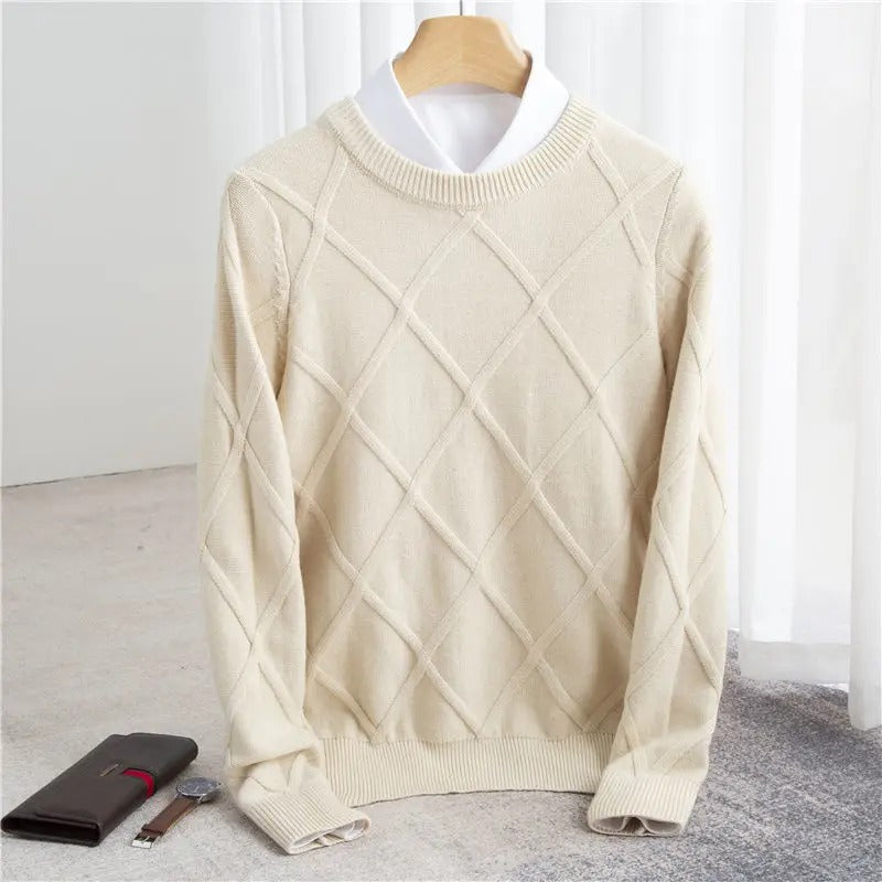 Cashmere Blend Pullover Sweater