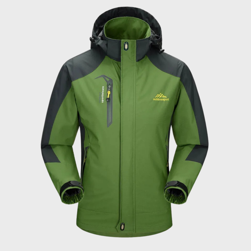Men's All-Season Waterproof Windbreaker Jacket - Lightweight & Breathable Outdoor Gear