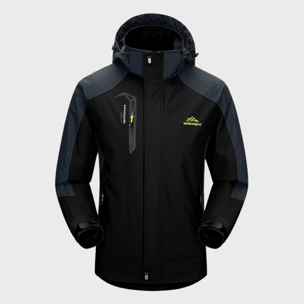 Men's All-Season Waterproof Windbreaker Jacket - Lightweight & Breathable Outdoor Gear