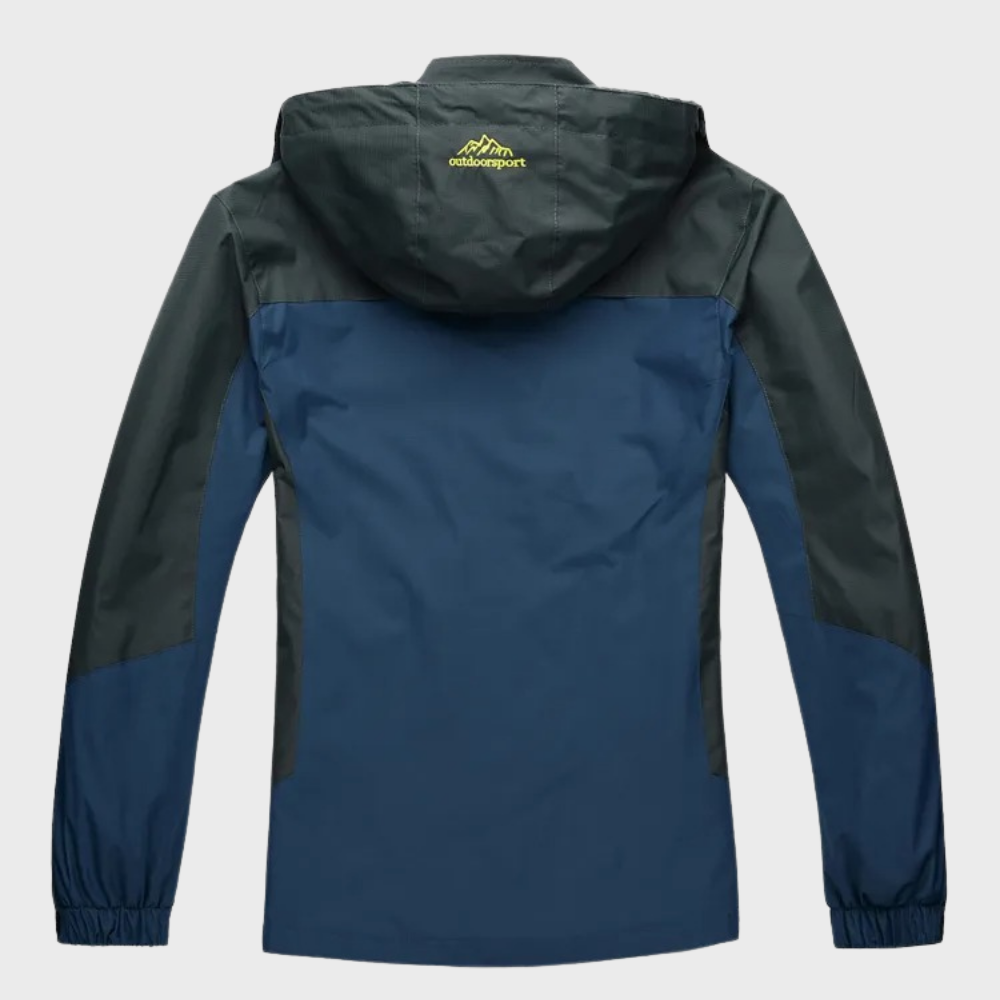 Men's All-Season Waterproof Windbreaker Jacket - Lightweight & Breathable Outdoor Gear