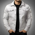 Men's Classic Cotton Denim Jacket - Timeless Style & Comfort | Versatile Fashion Essential