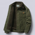 Men's Soft Interior Corduroy Jacket for Autumn - Stylish & Comfortable Outerwear