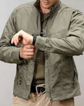 Men's Stylish Cotton Summer Jacket - Lightweight & Comfortable Outerwear for Warm Weather