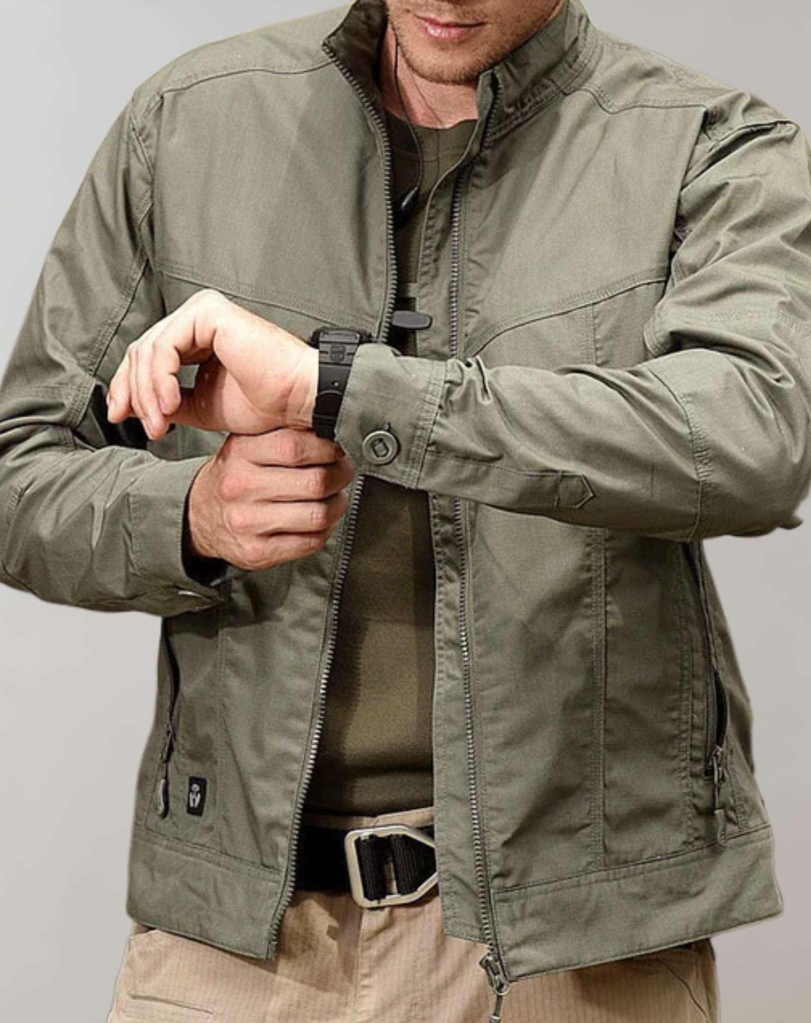 Men's Stylish Cotton Summer Jacket - Lightweight & Comfortable Outerwear for Warm Weather