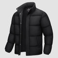 Men's Water-Resistant & Windproof Warm Down Puffer Jacket - Ultimate Winter Insulation