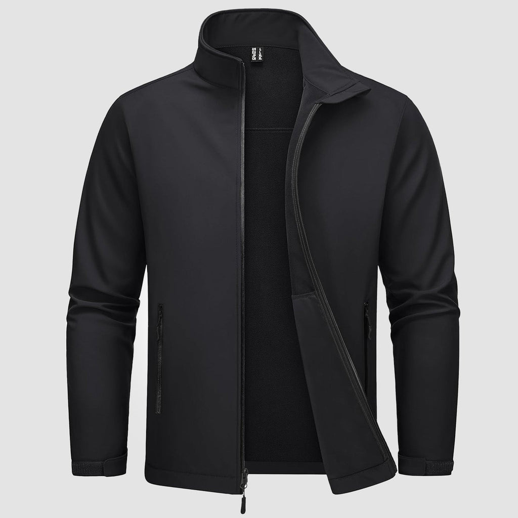 Men's Waterproof & Windproof Fleece-Lined Softshell Jacket - Ultimate Comfort & Protection