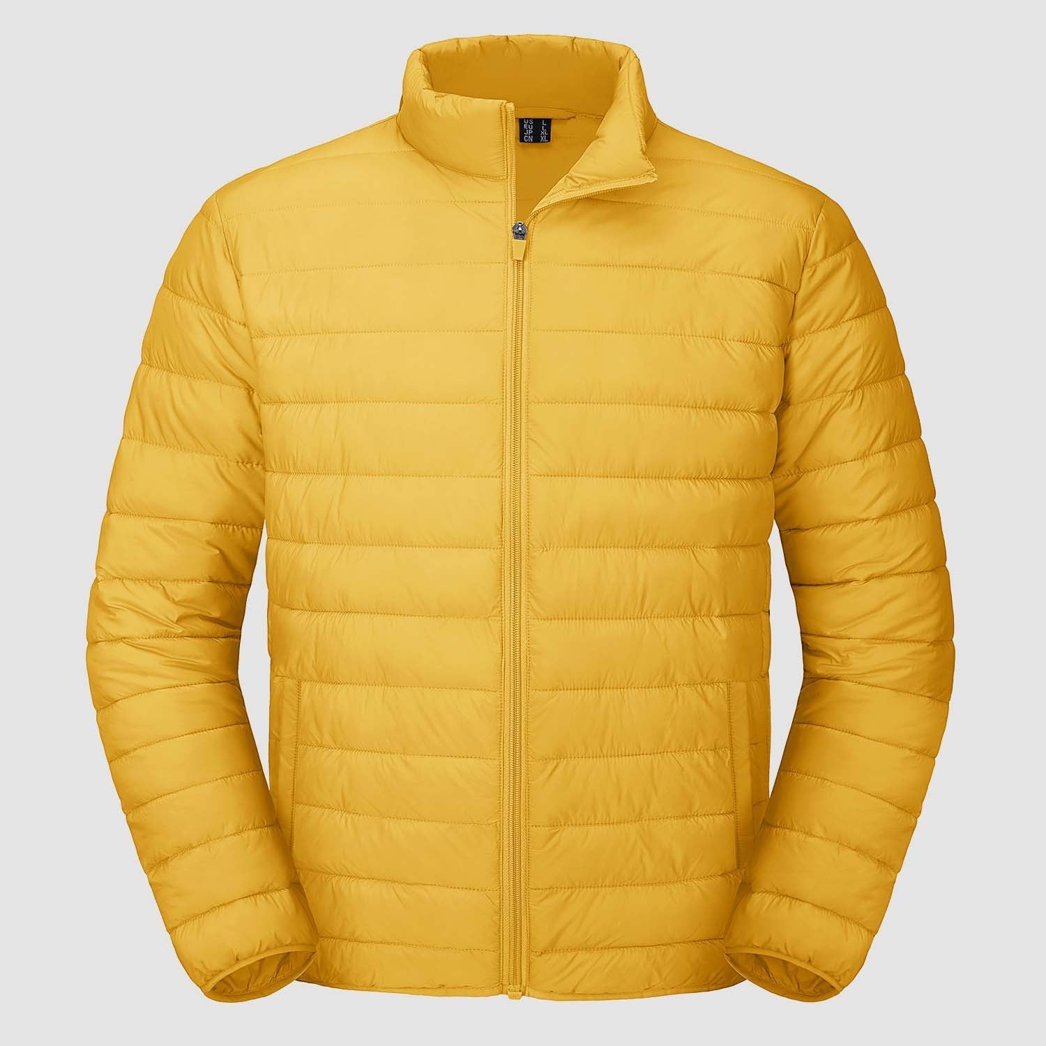 Men's Lightweight Water-Repellent Puffer Jacket - Stylish Winter Coat for Ultimate Warmth and Comfort