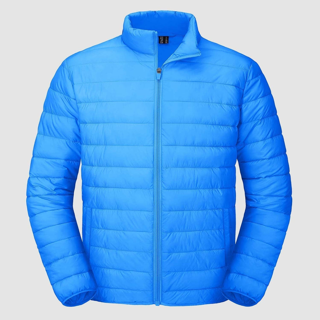 Men's Lightweight Water-Repellent Puffer Jacket - Stylish Winter Coat for Ultimate Warmth and Comfort