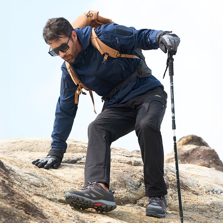 Men's Waterproof Tactical Softshell Jacket - Lightweight, Breathable, and Durable Outdoor Gear for Hiking, Camping, and Adventure