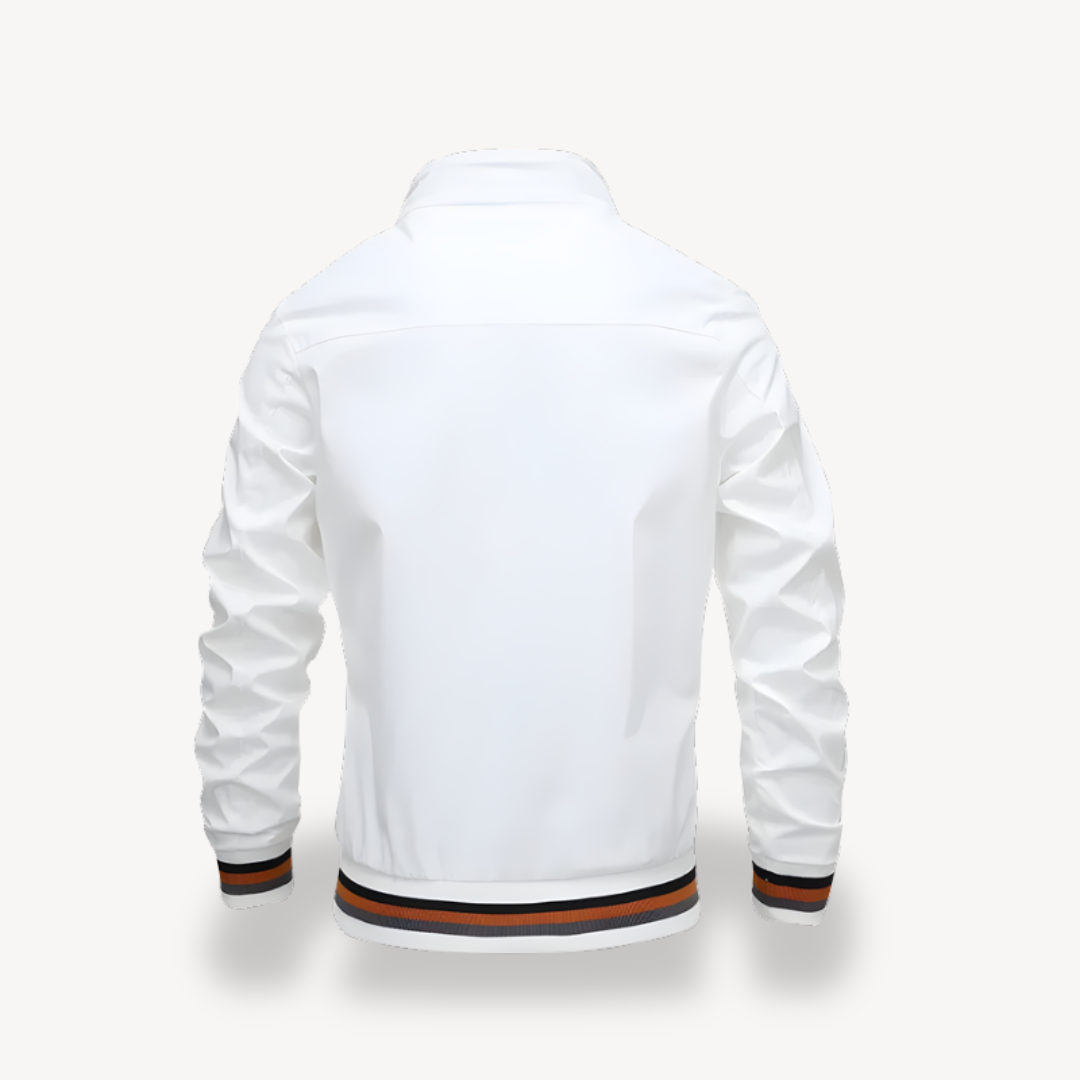 Men's Water-Resistant Golf Jacket - Lightweight Windbreaker for Ultimate Comfort and Performance