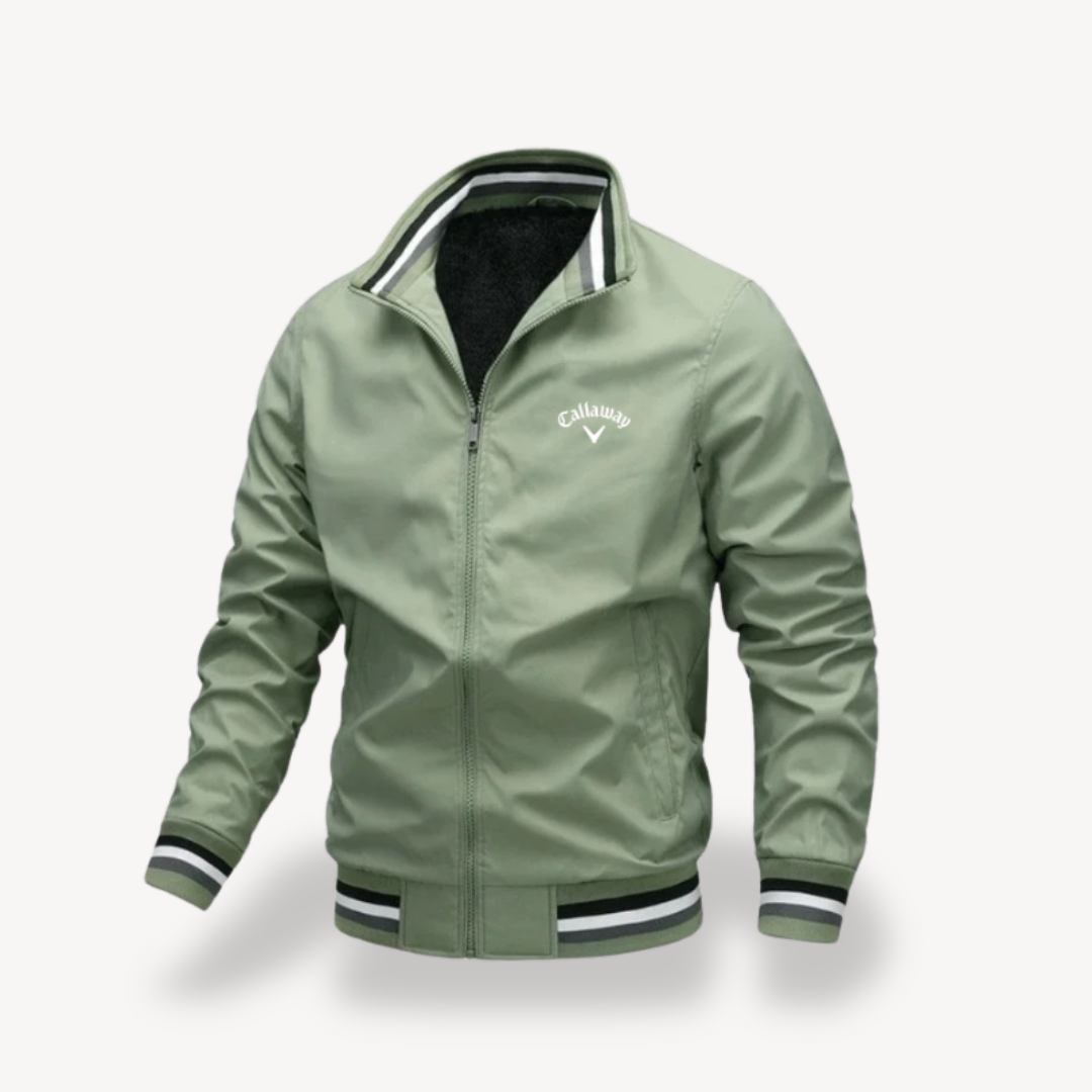 Men's Water-Resistant Golf Jacket - Lightweight Windbreaker for Ultimate Comfort and Performance