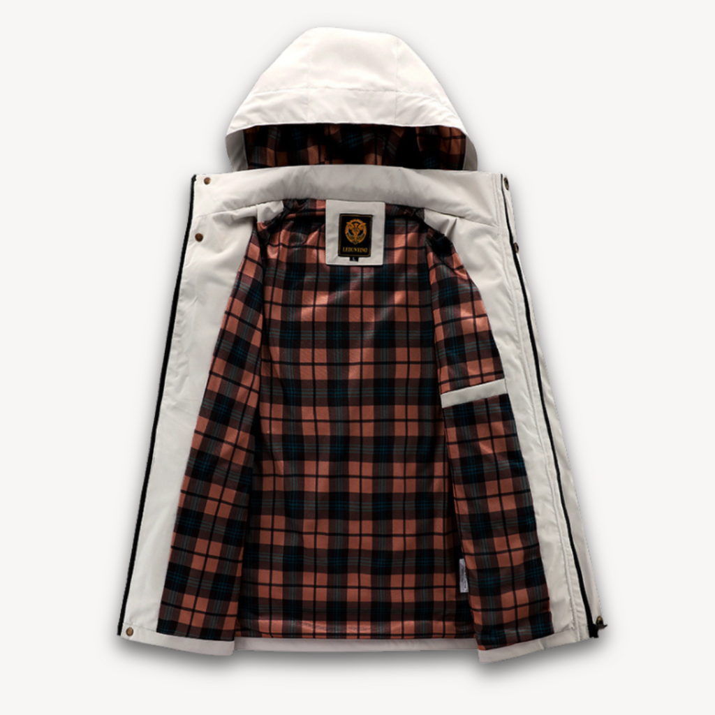 Men's Waterproof Hooded Summer Jacket - Lightweight, Breathable, Available in 4 Colors