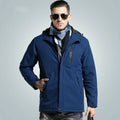 Men's Weatherproof Spring Parka - Lightweight, Waterproof Jacket for All Seasons