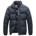 Men's Sharkskin Winter Jacket - Stylish, Warm & Weather-Resistant Outerwear