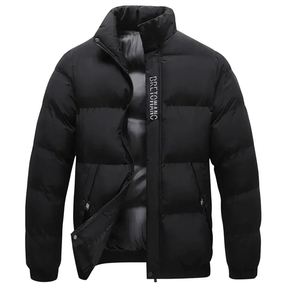 Men's Sharkskin Winter Jacket - Stylish, Warm & Weather-Resistant Outerwear