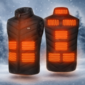 11-Zone USB Heated Vest | Electric Body Warmer Jacket for Ultimate Comfort & Warmth