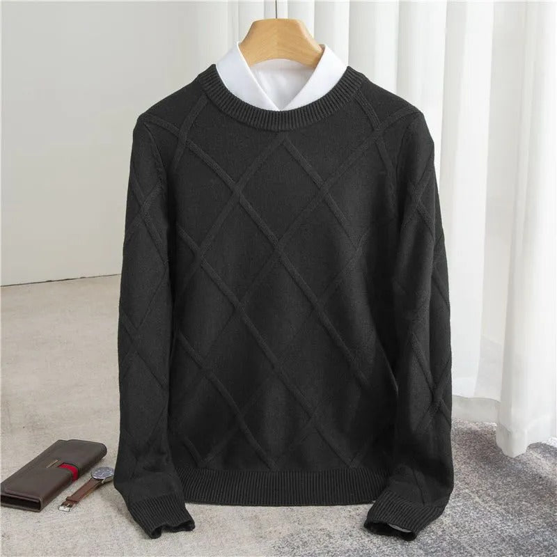 Cashmere Blend Pullover Sweater