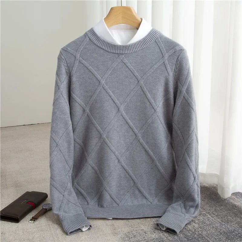 Cashmere Blend Pullover Sweater