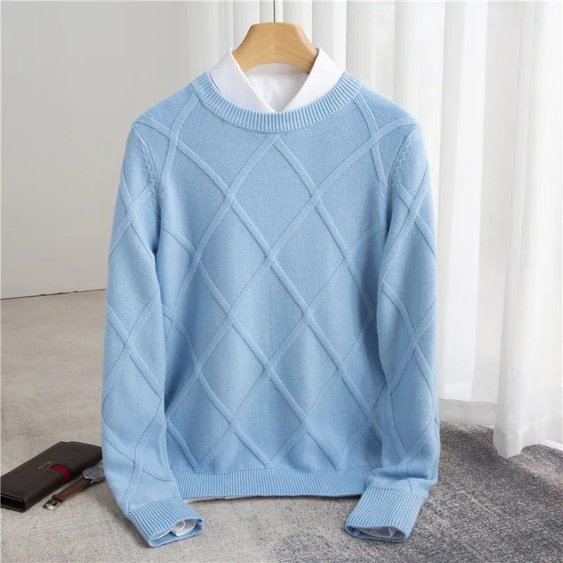 Cashmere Blend Pullover Sweater